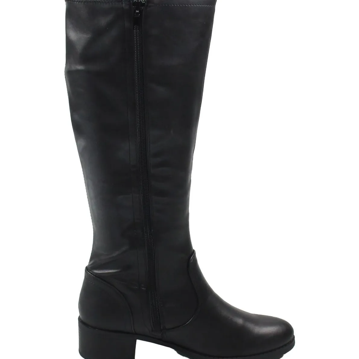 TUCKER Zipper Knee-High Boots