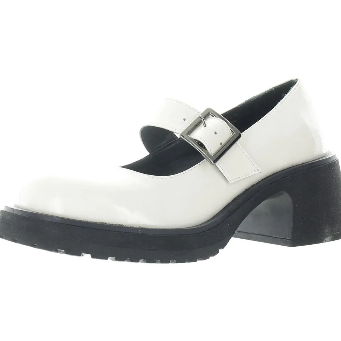Tulip Buckle Platform Mary Janes