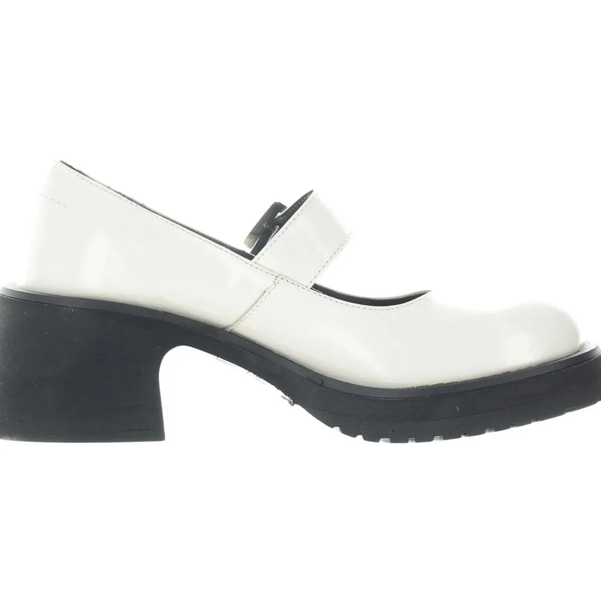 Tulip Buckle Platform Mary Janes