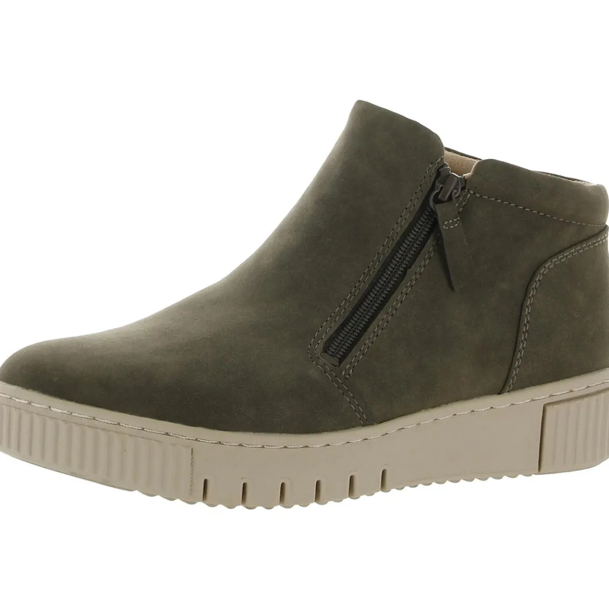 Turner Mid Faux Leather Comfort Booties