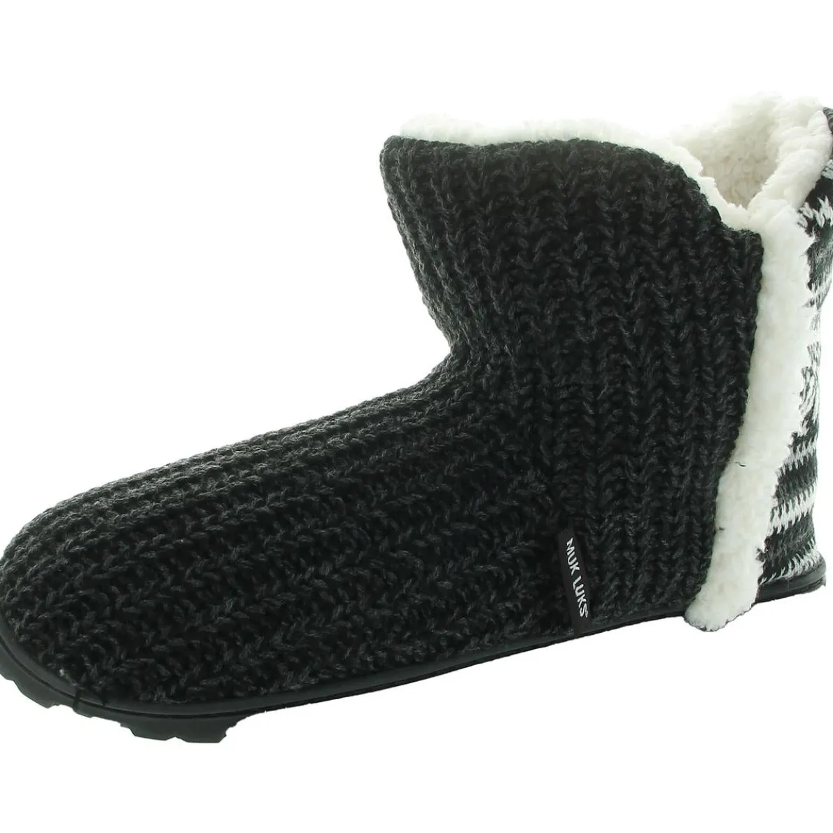 Cheyenne Short Knit Sweater Bootie Slippers House Shoes