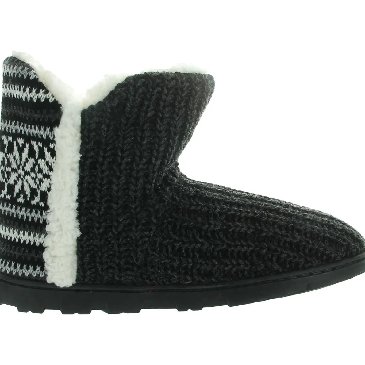 Cheyenne Short Knit Sweater Bootie Slippers House Shoes