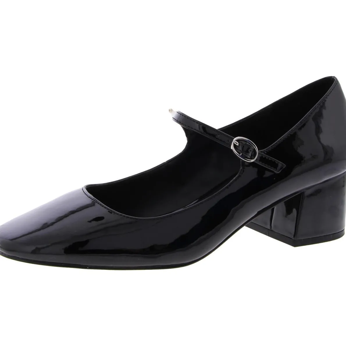 Hawke Patent Slip On Mary Jane Heels