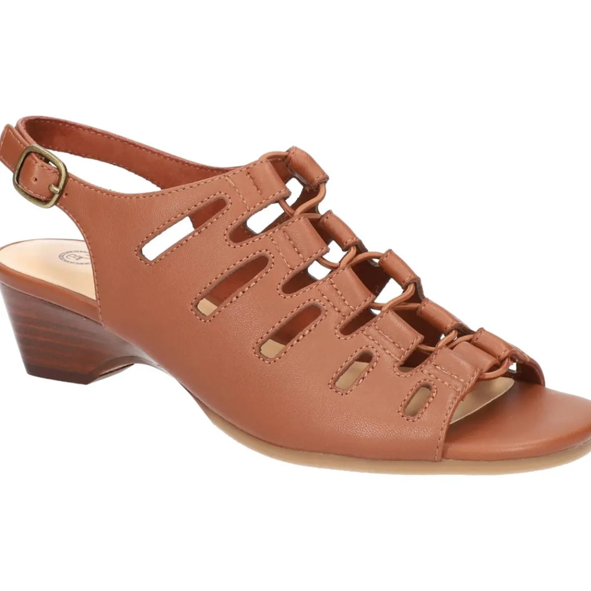 Zamira Leather Ankle Strap Strappy Sandals