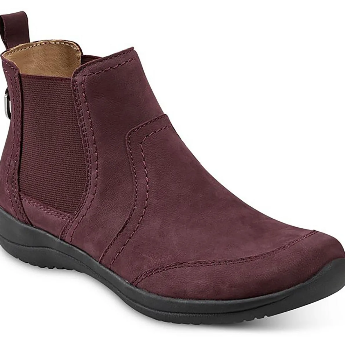 Faine Faux Leather Pull On Booties