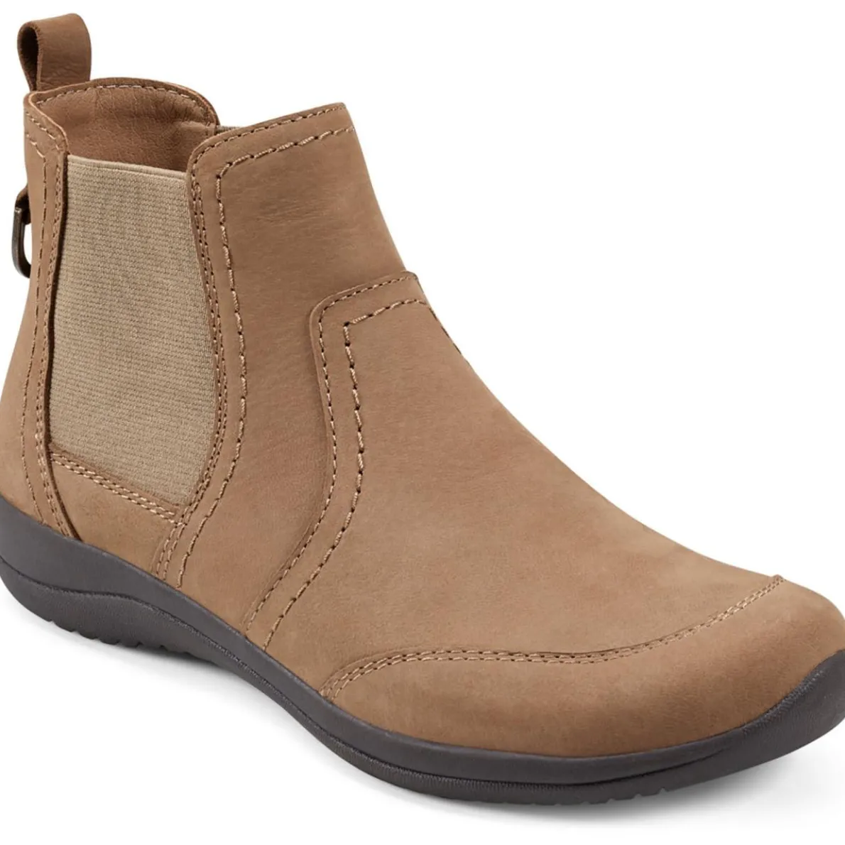 Faine Faux Leather Pull On Booties