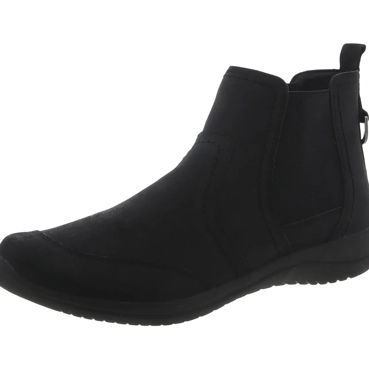 Faine Faux Leather Pull On Booties