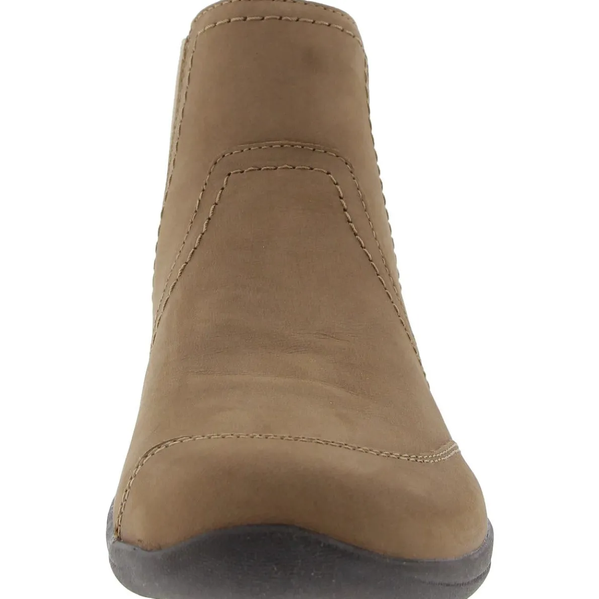 Faine Faux Leather Pull On Booties