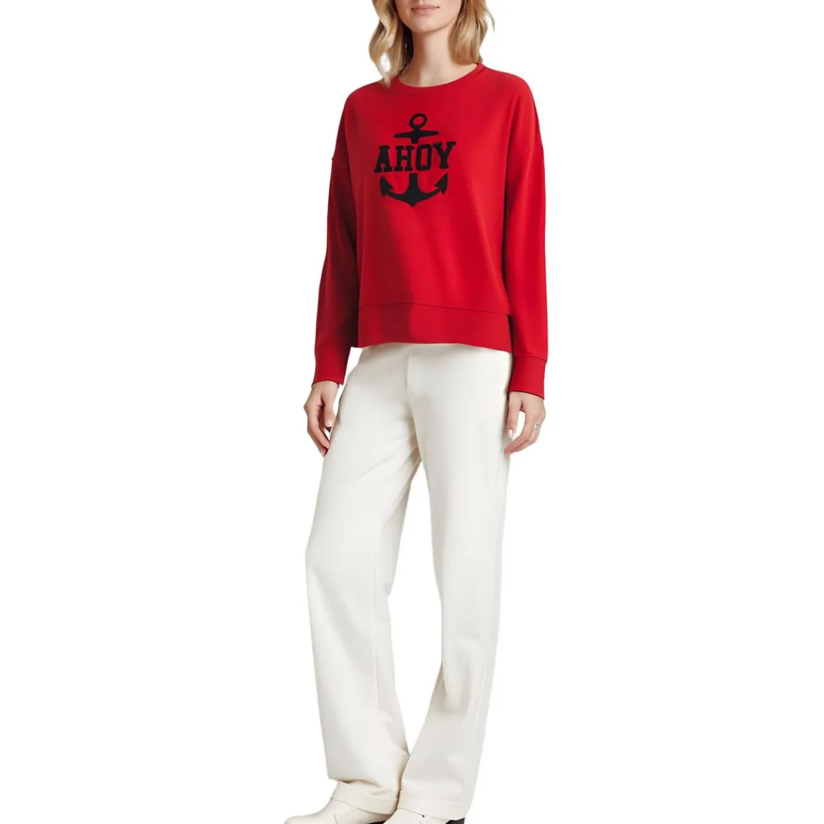 Graphic Cotton Sweatshirt