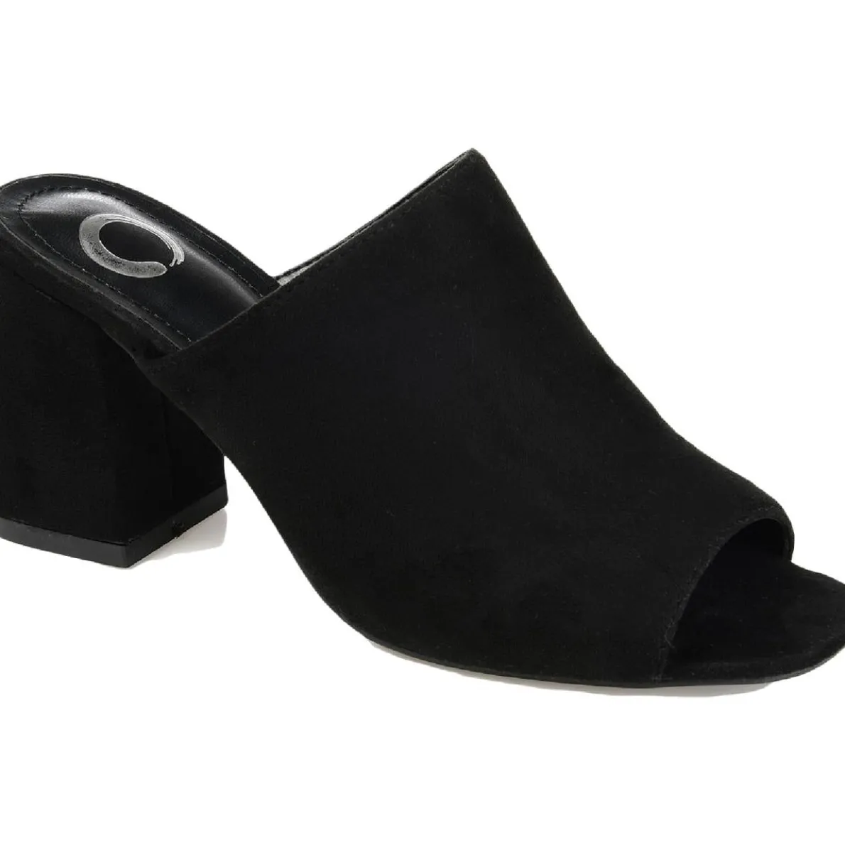 Adelaide Faux Suede Slip On Mules