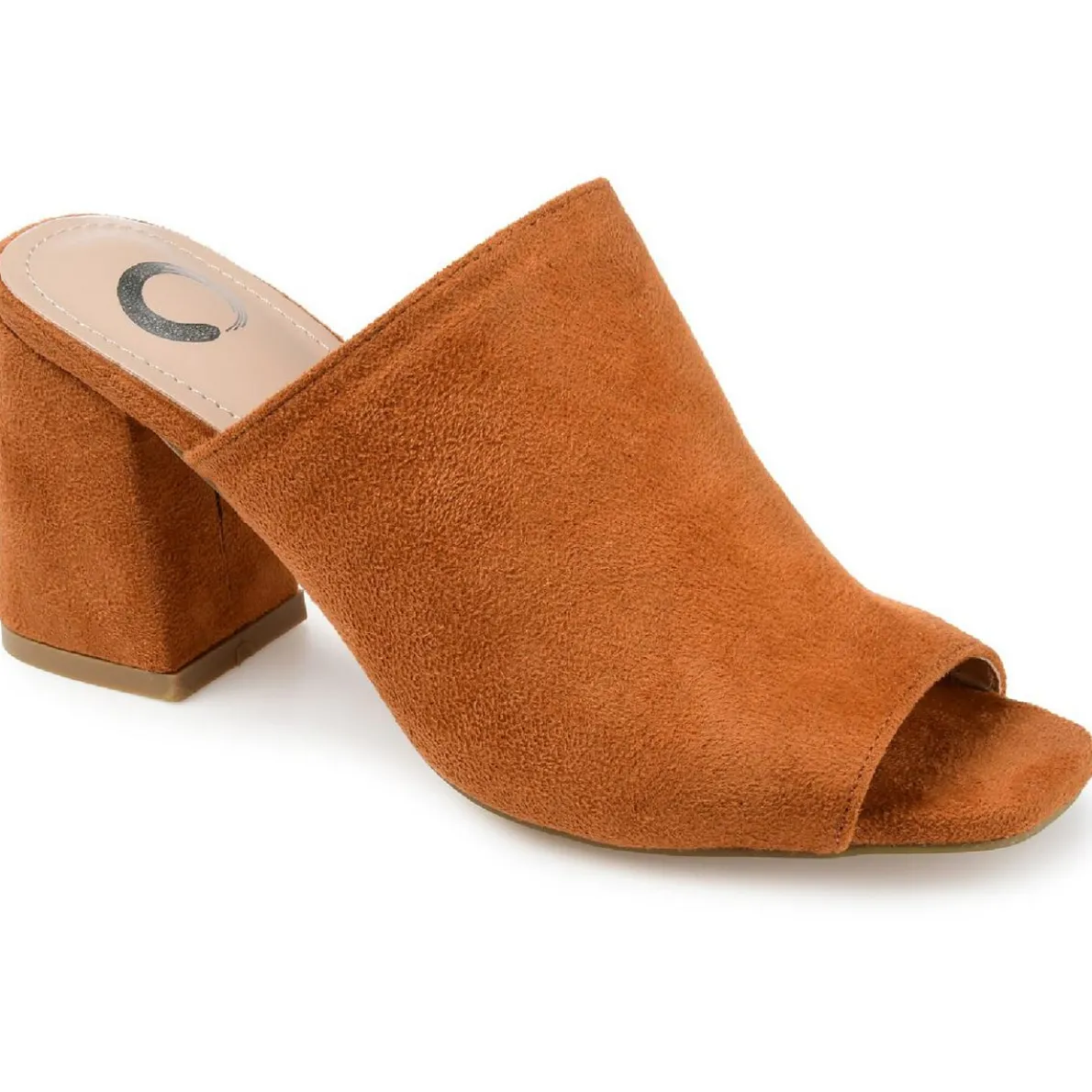 Adelaide Faux Suede Slip On Mules