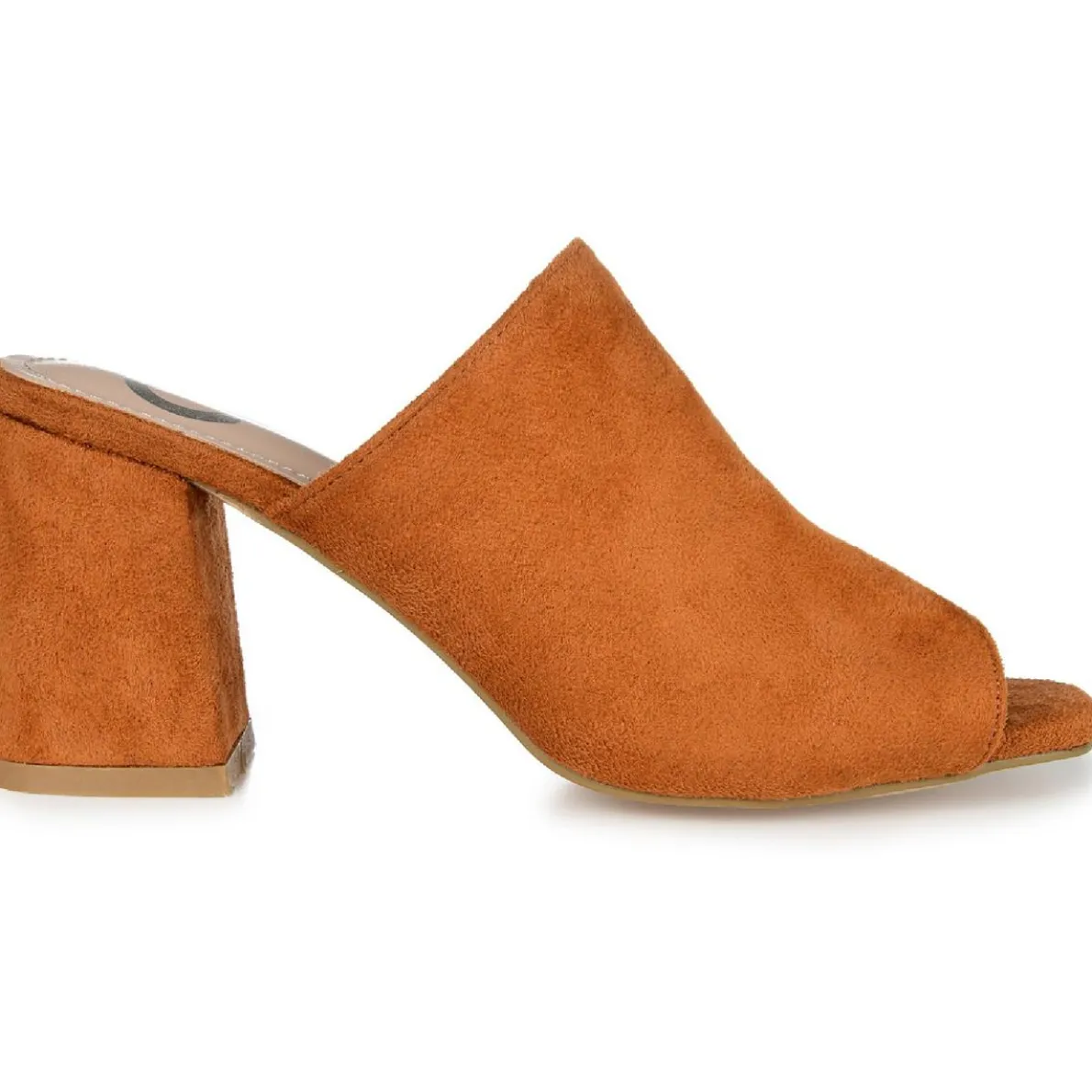 Adelaide Faux Suede Slip On Mules