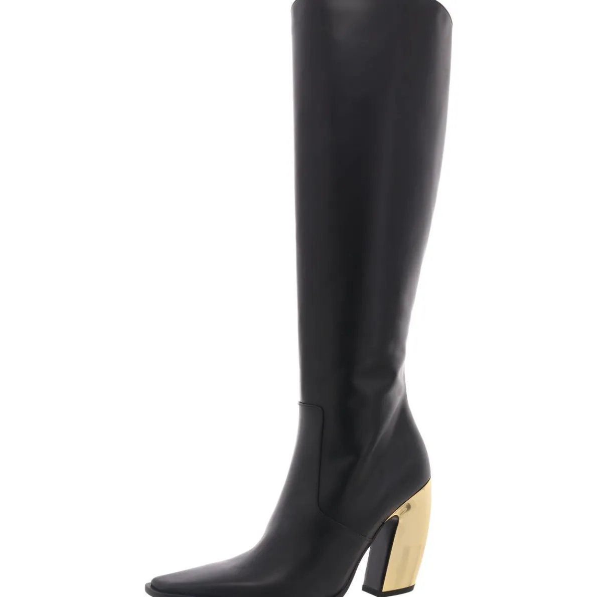 Tex Boot Zipper Leather Knee-High Boots