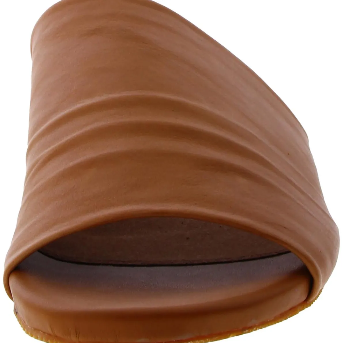 Camano Padded Insole Leather Slide Sandals