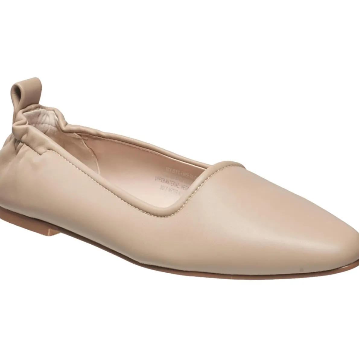 FCEMEE75DS Comfort Insole Faux Leather Flat Shoes