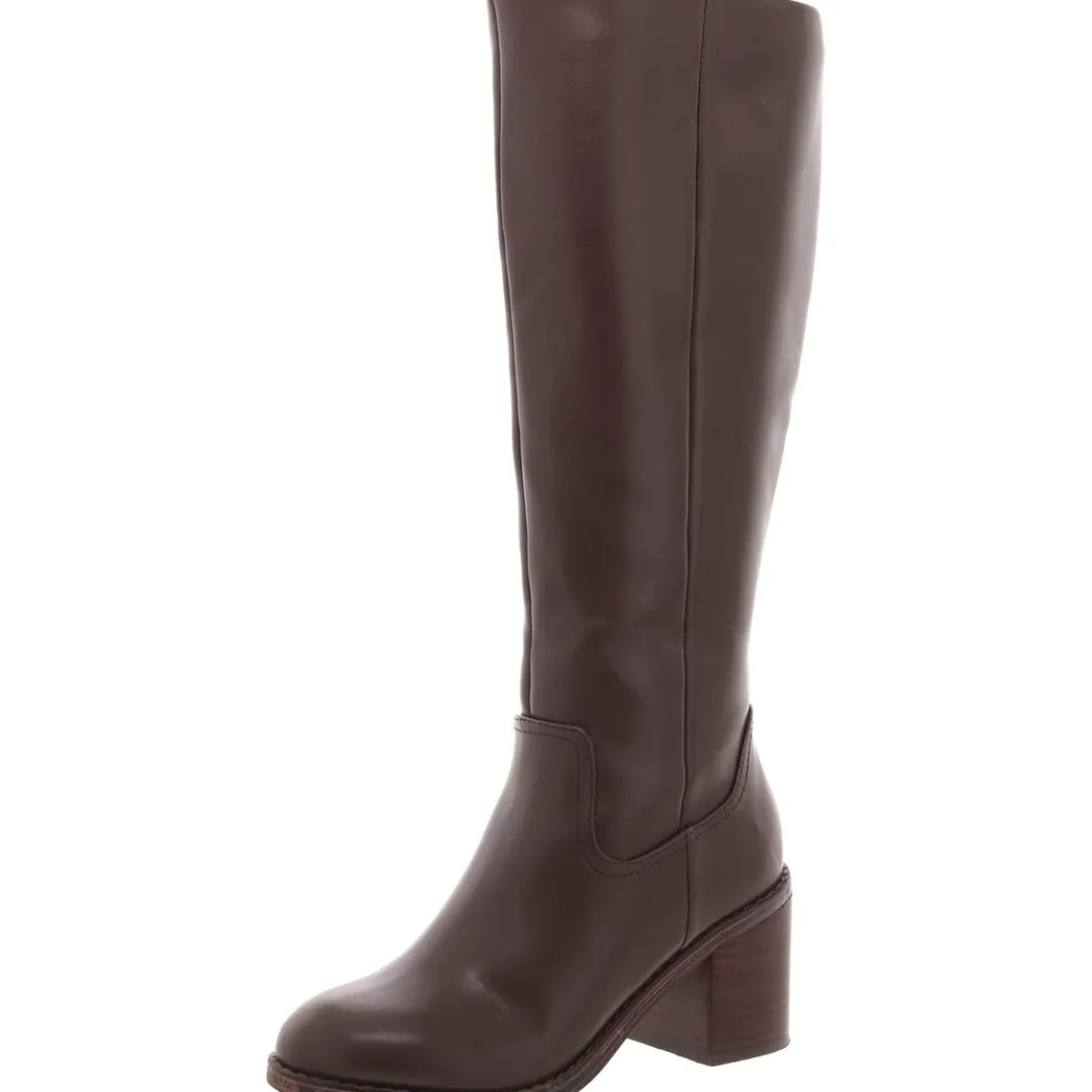 Ullah Faux Leather Tall Knee-High Boots