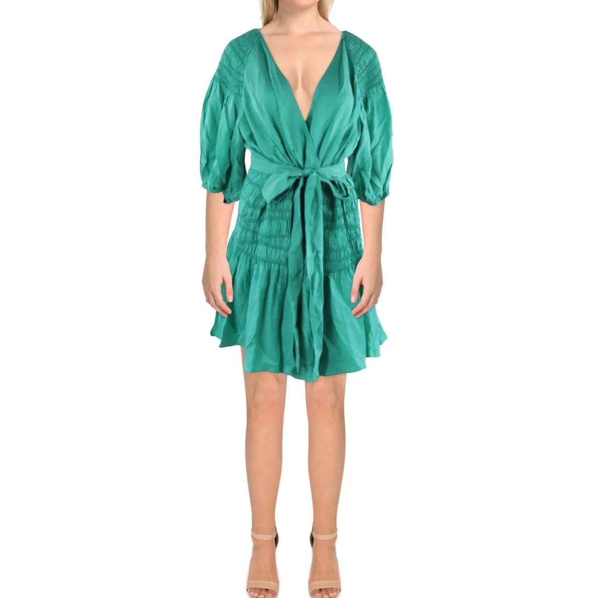 Smocked Mini Dress