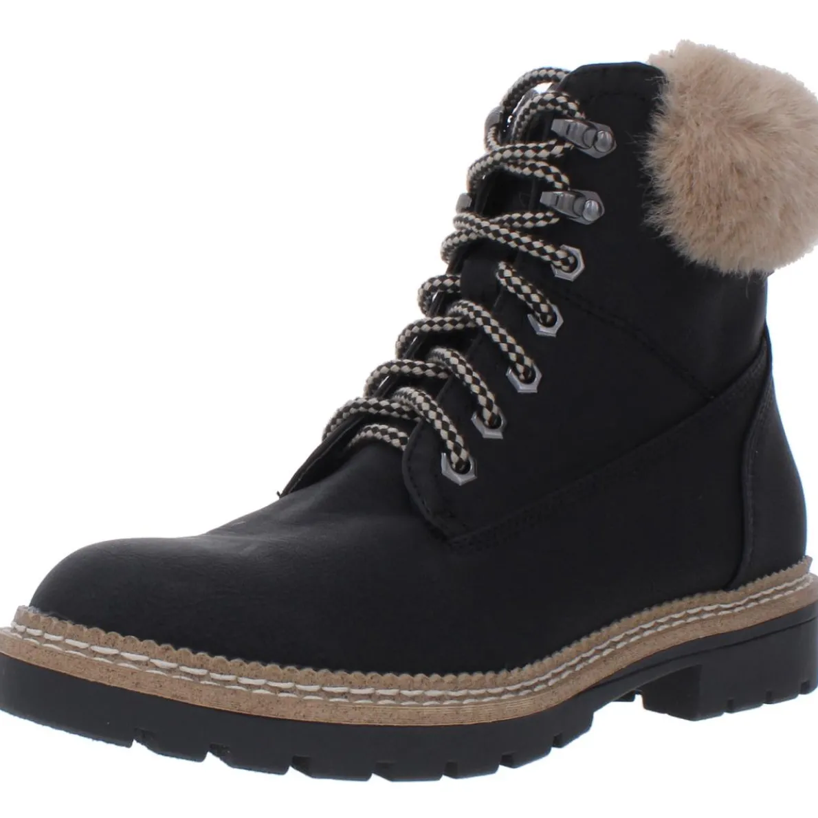 Alaska Padded Insole Lace Up Ankle Boots