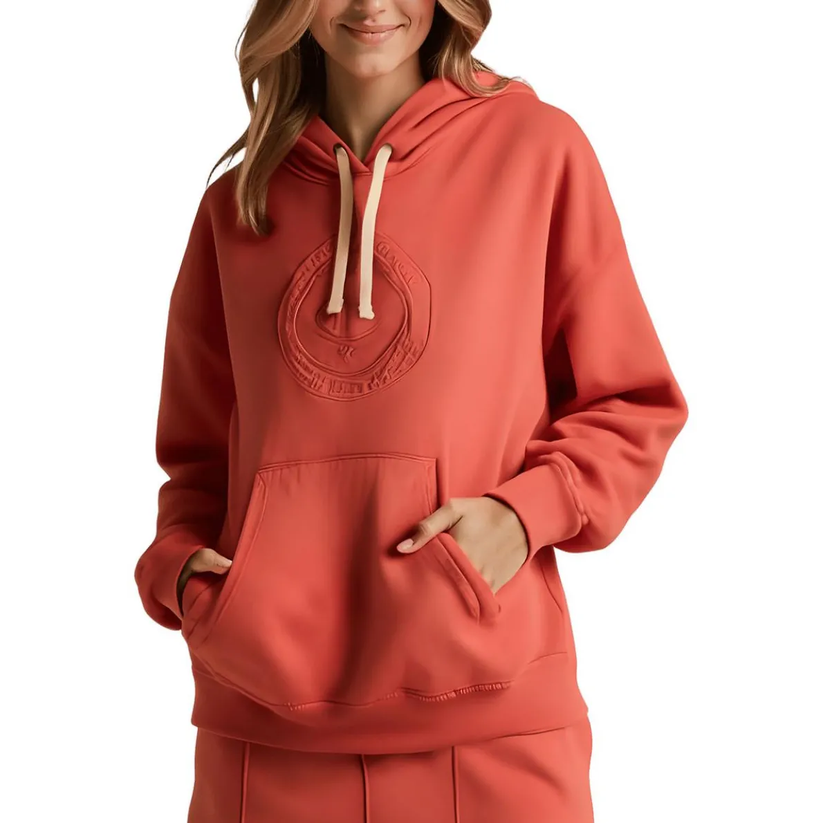 Embroidered Cotton Hoodie