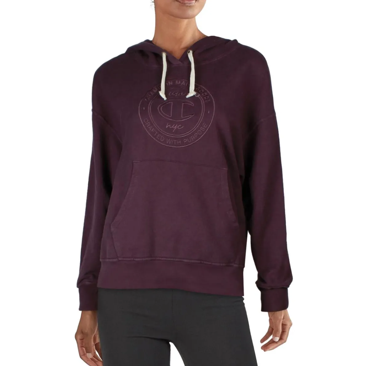 Embroidered Cotton Hoodie