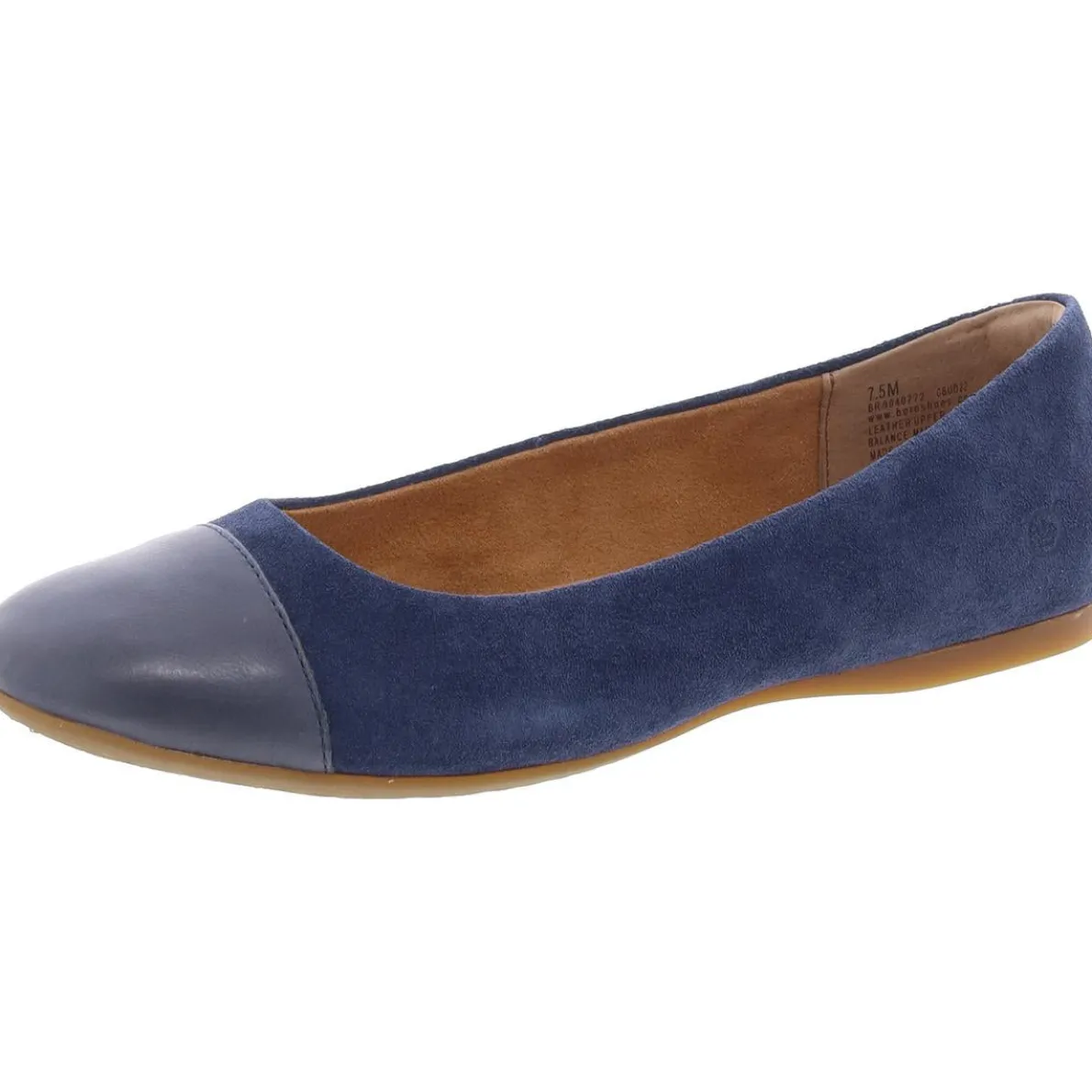 Batti Padded Insole Suede Ballet Flats