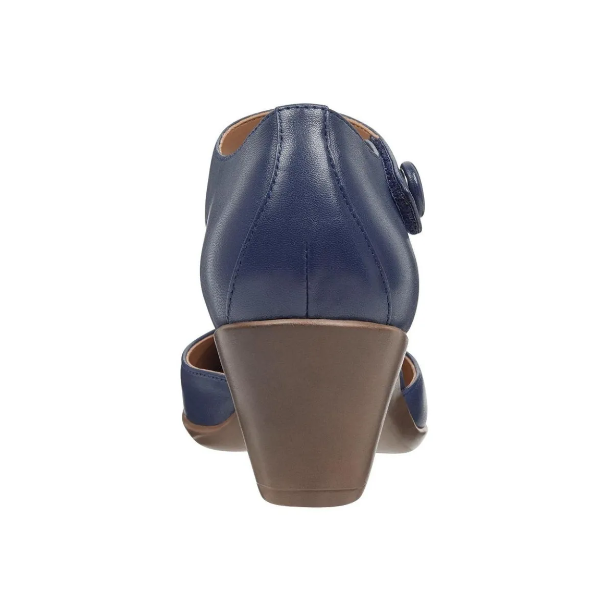 Clarice Cushioned Footbed Block Heel Mary Jane Heels