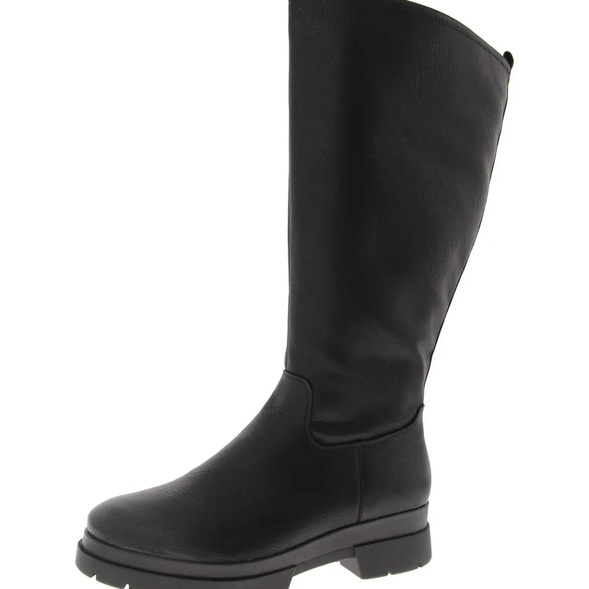 Orchid Faux Leather Padded Insole Knee-High Boots