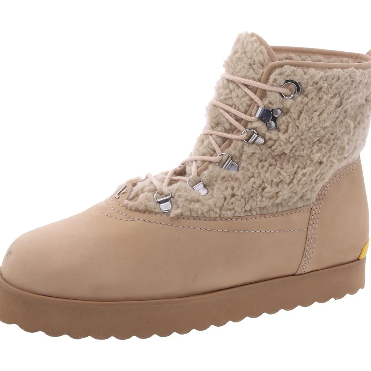 Vail Leather Lace-Up Ankle Boots