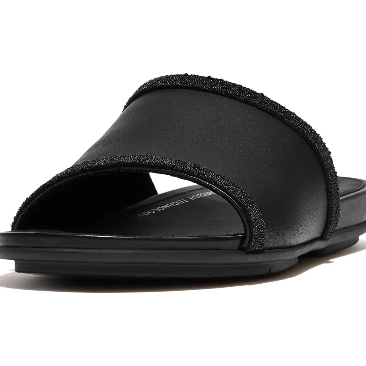 Gracie Opul Leather Slide Sandals
