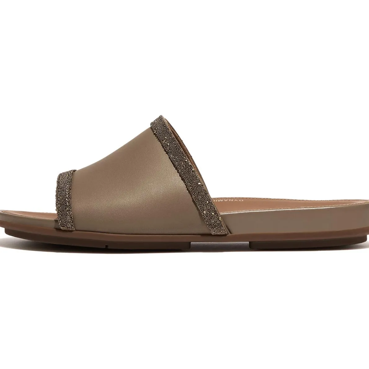 Gracie Opul Leather Slide Sandals