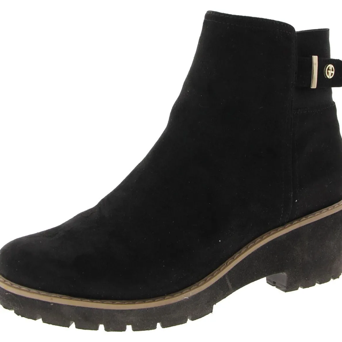 Vedaa Zip Up Lug Sole Ankle Boots