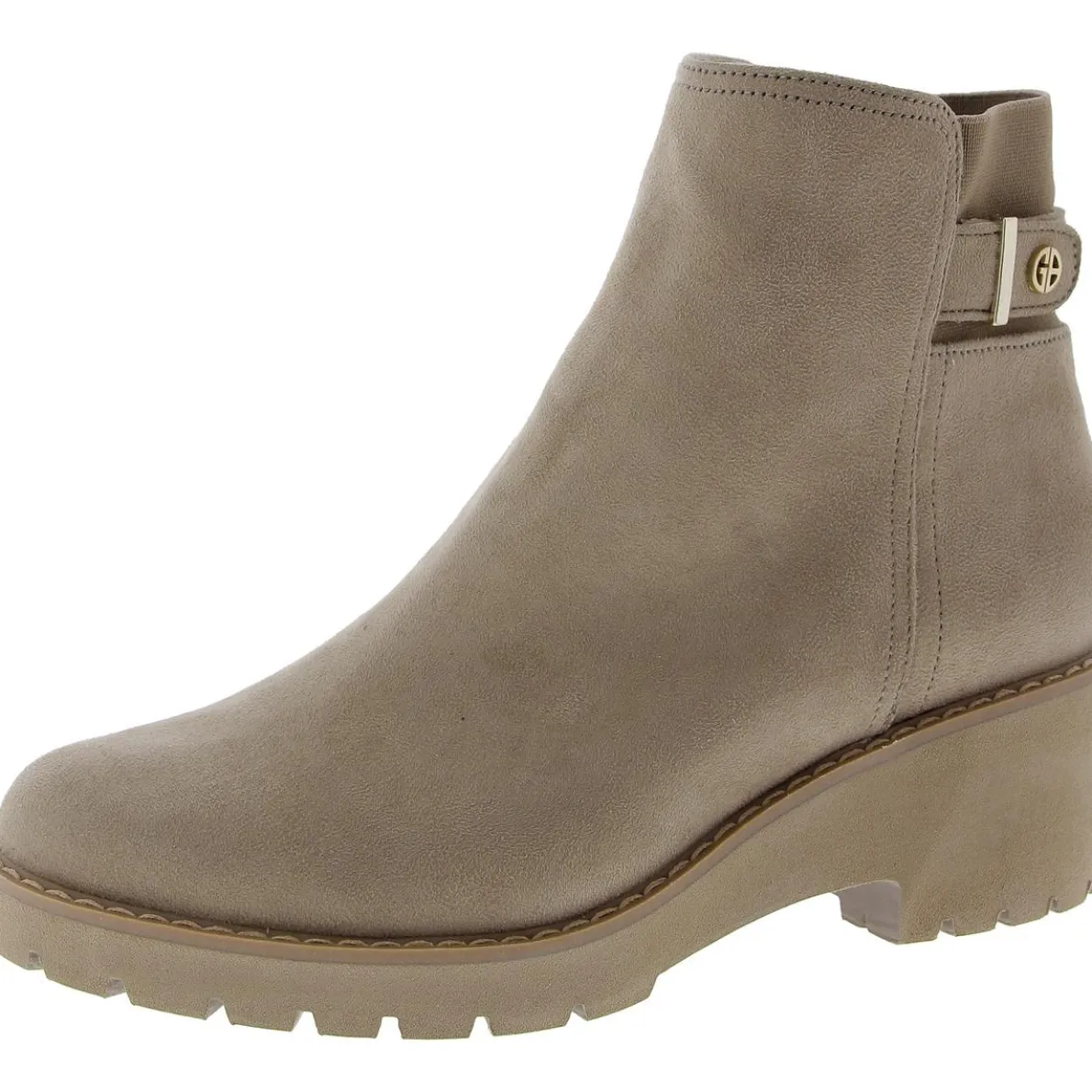 Vedaa Zip Up Lug Sole Ankle Boots