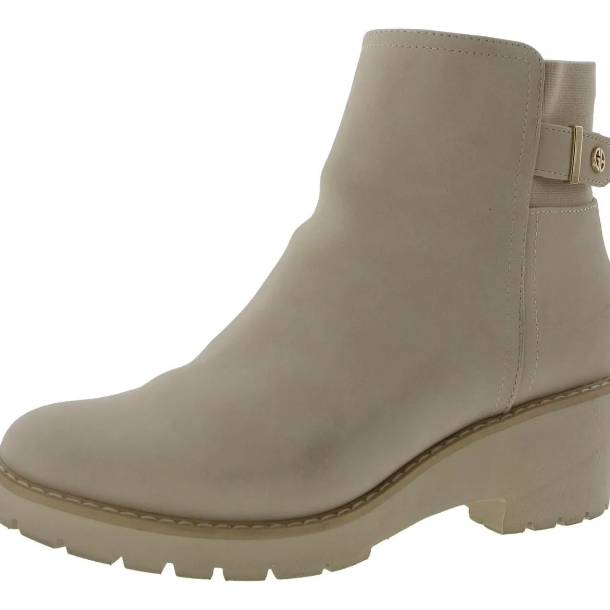Vedaa Zip Up Lug Sole Ankle Boots