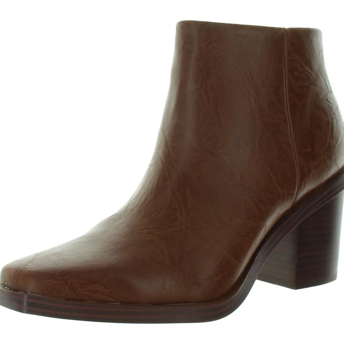 Velta Cushioned Footbed Faux Leather Booties