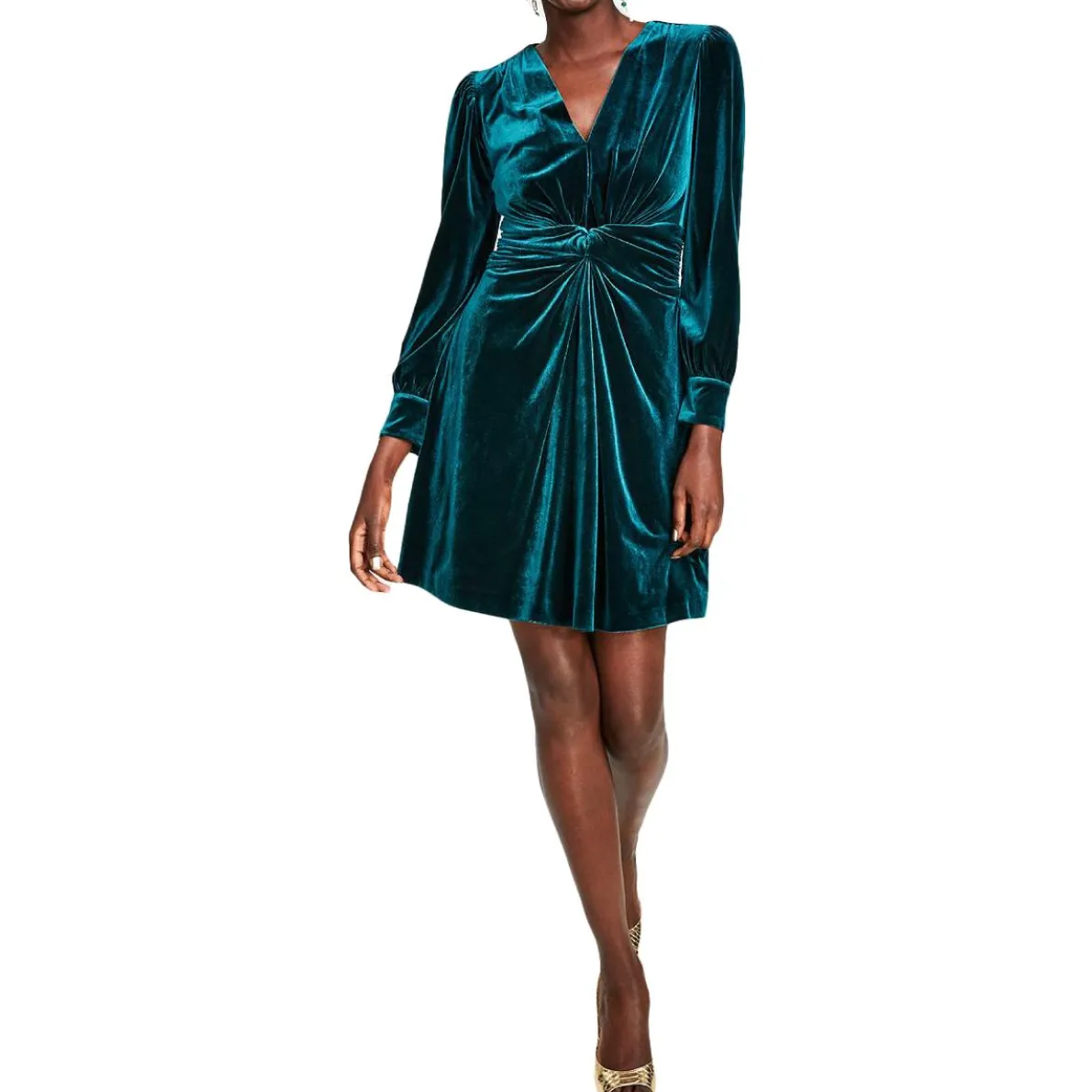 Velvet Special Occasion Mini Dress
