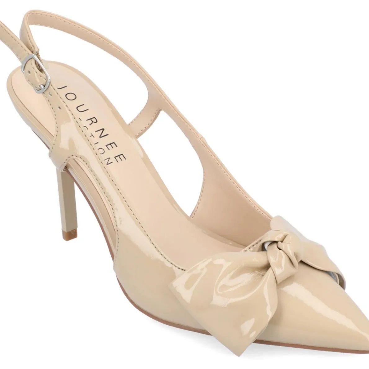 VIERA Patent Leather Slingback Pumps