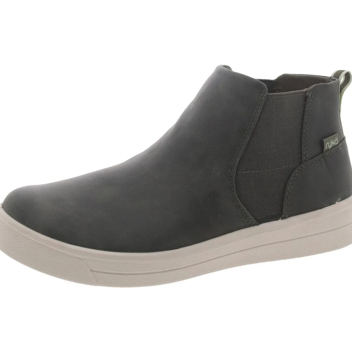 viv boot Leather Laceless Ankle Boots