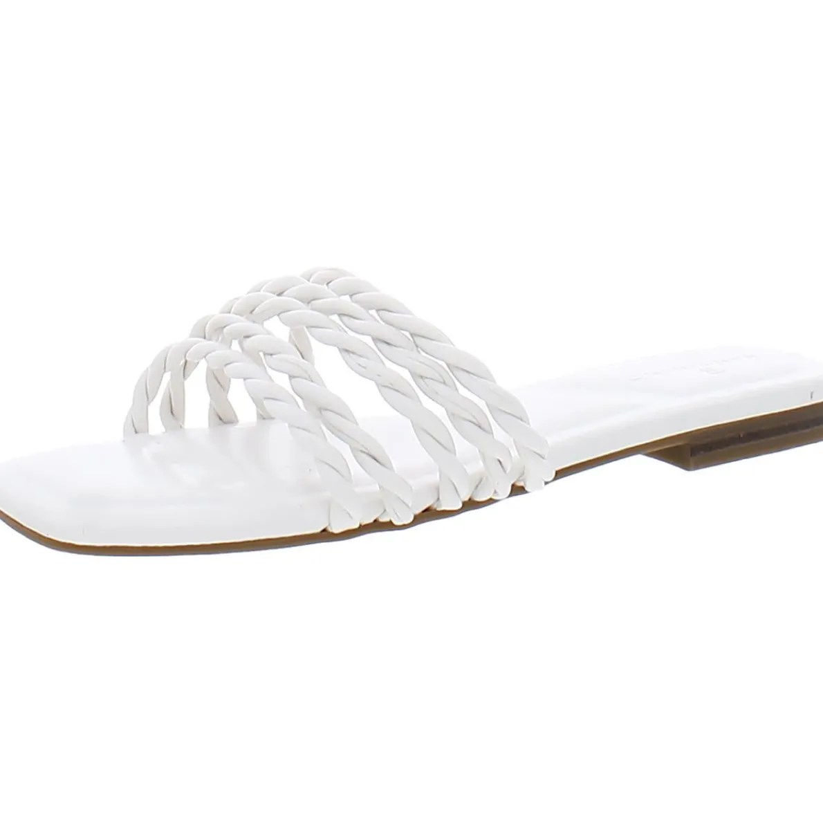 Soyou 3 Faux Leather Braided Slide Sandals