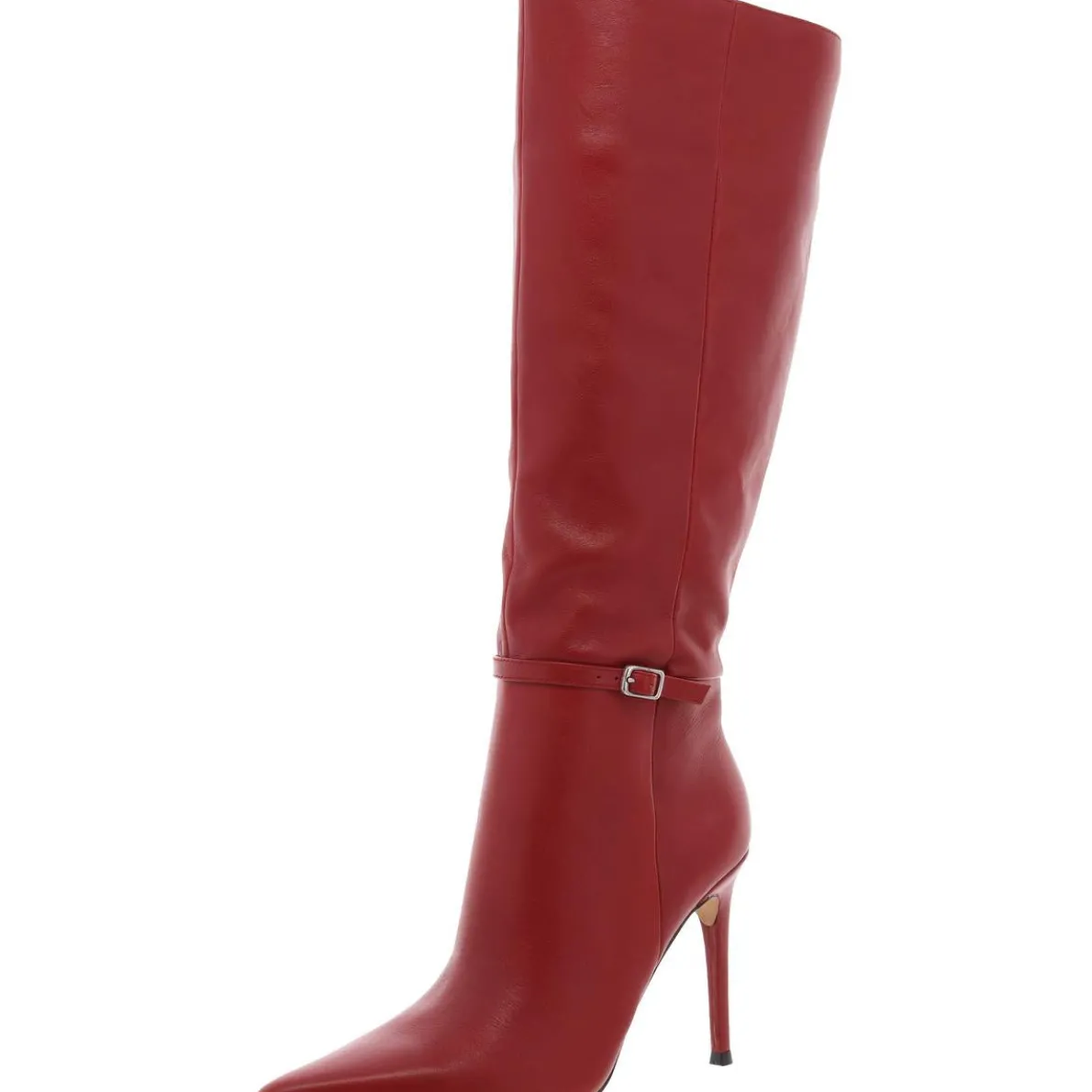 VOCA Zipper Leather Knee-High Boots