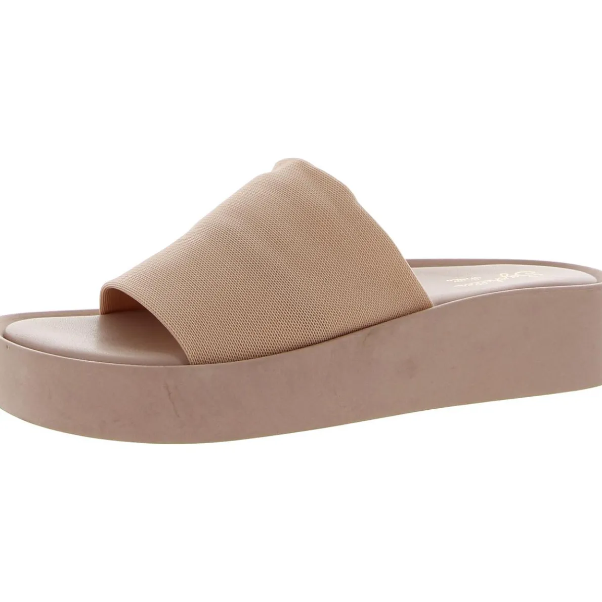 Catamaran Open Toe Slip On Platform Sandals