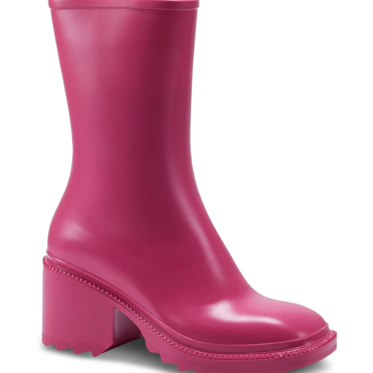 EverettP Block Heel Square Toe Mid-Calf Boots