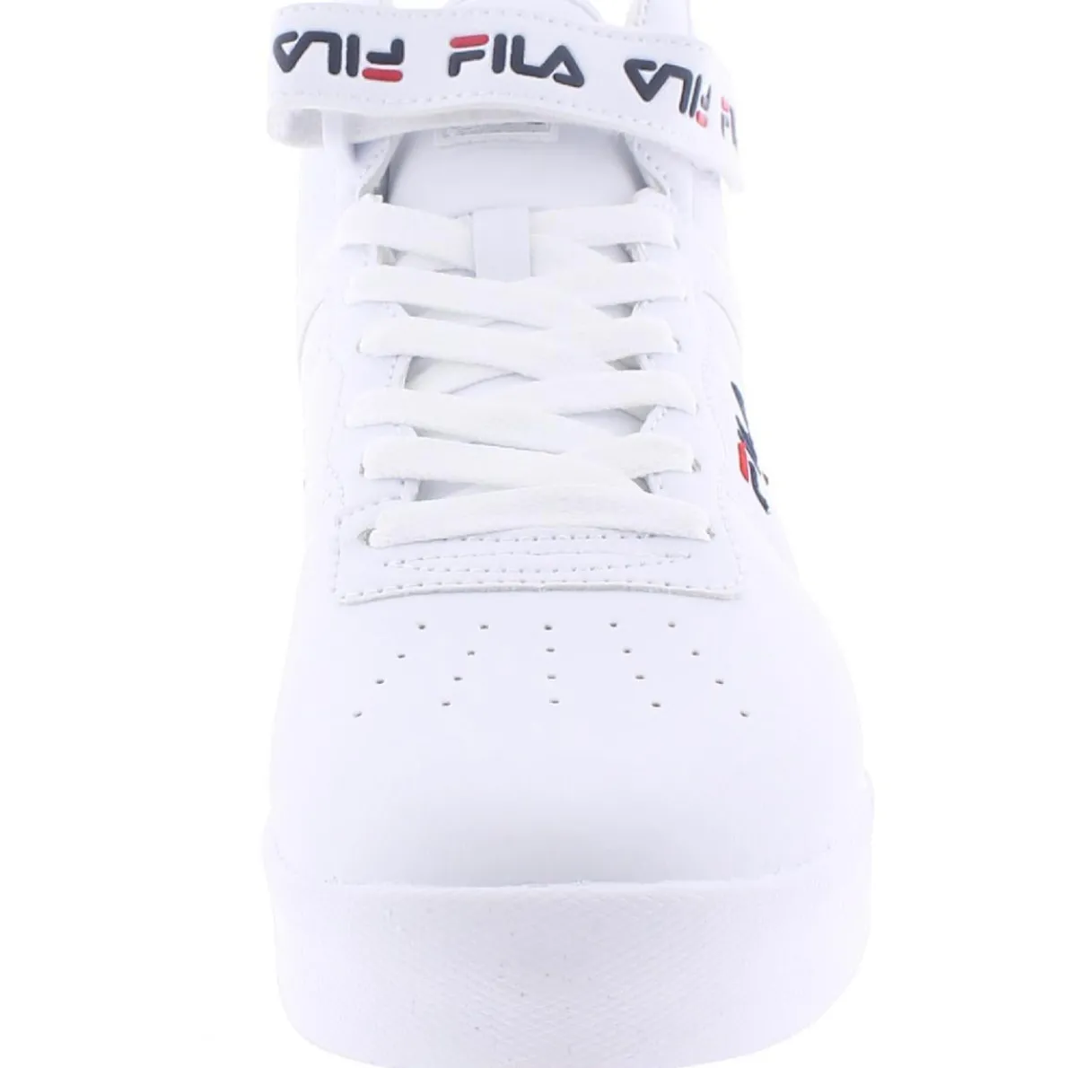 Vulc 13 Repeat Logo Faux Leather Mid Top Basketball Shoes