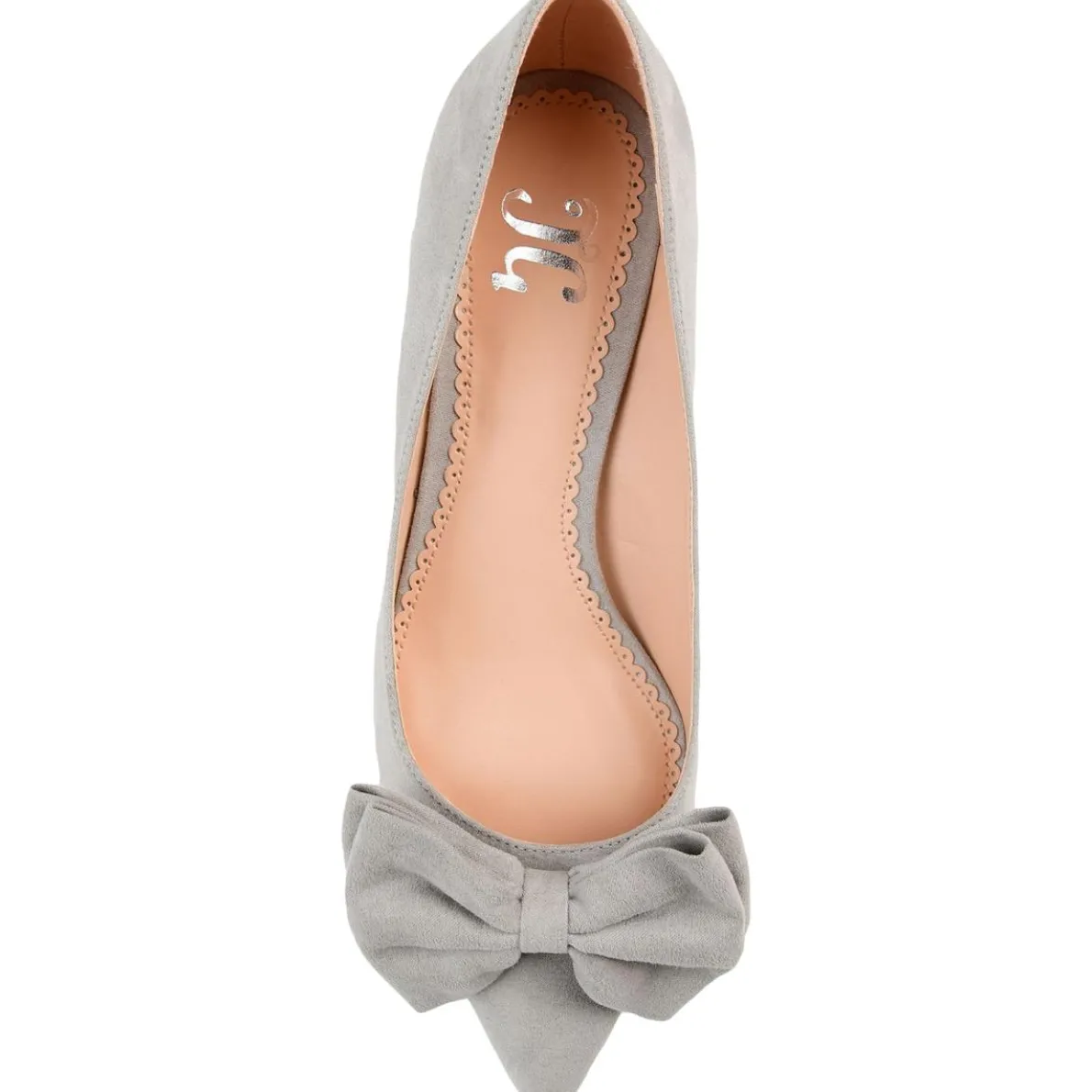 Orana Faux Suede Dress Kitten Heels