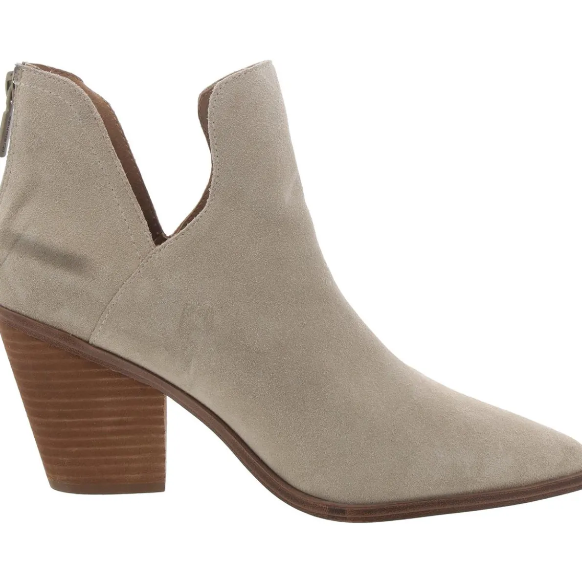 Suede Pointy Toe Booties