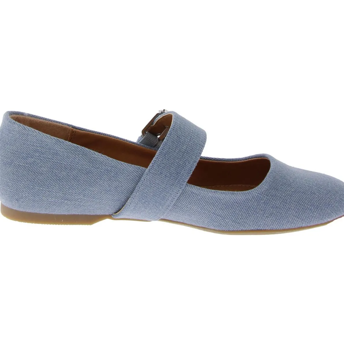 Mellie Buckle Round Toe Flat Shoes