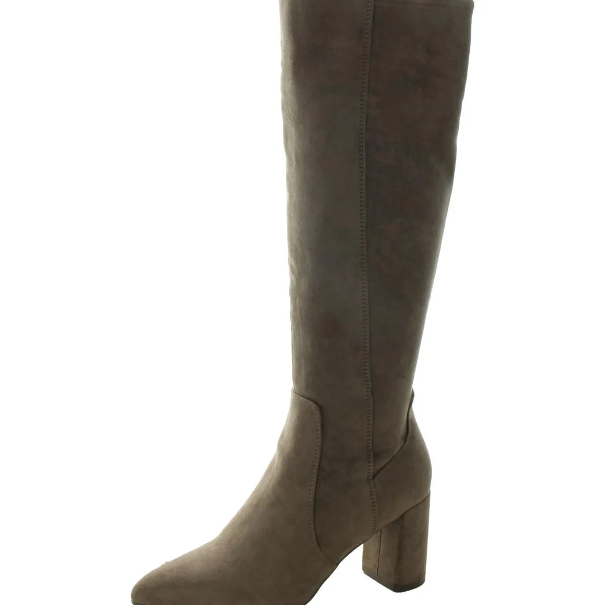 Barnard Zip Up Slip On Knee-High Boots
