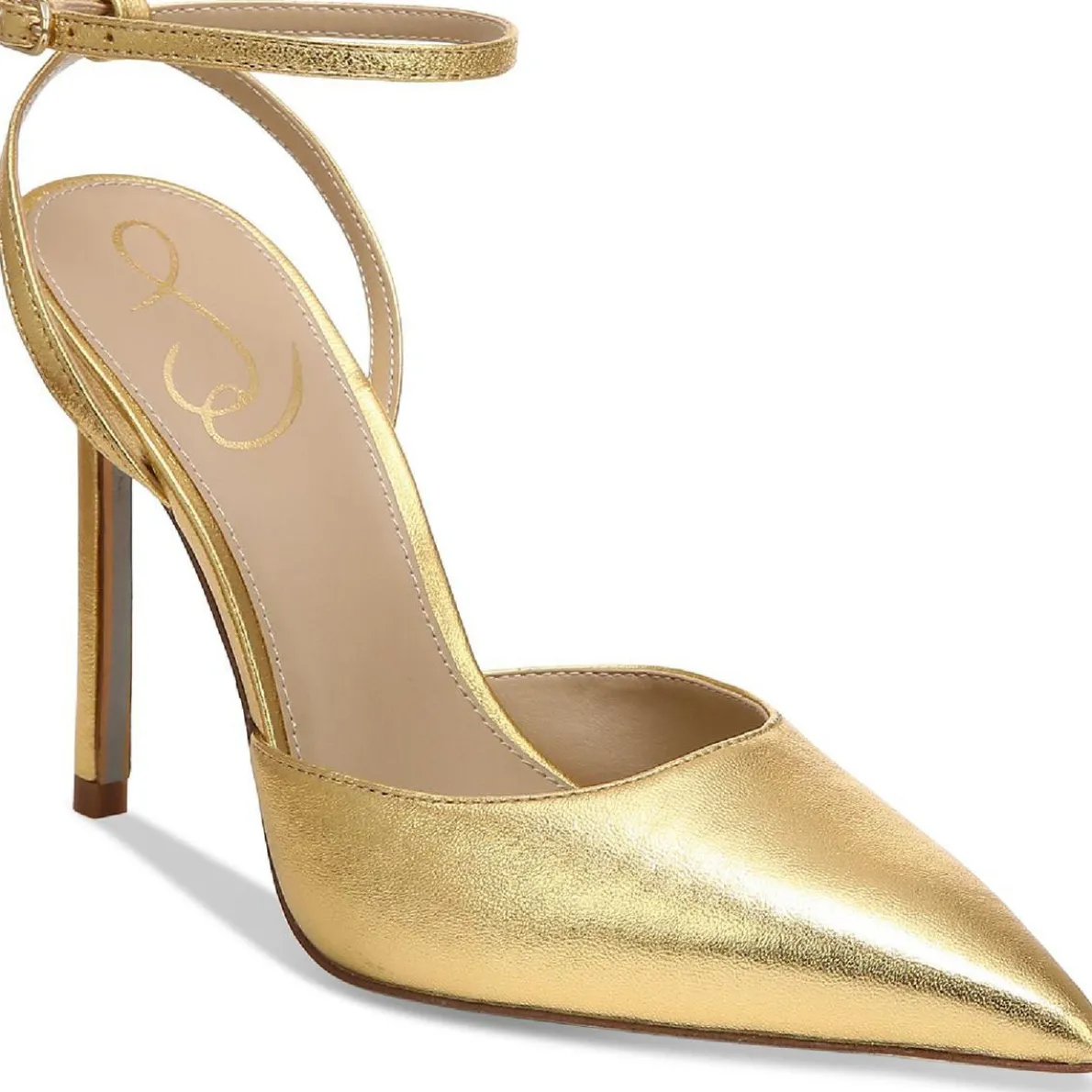 Avril Buckle Ankle Strap Pumps