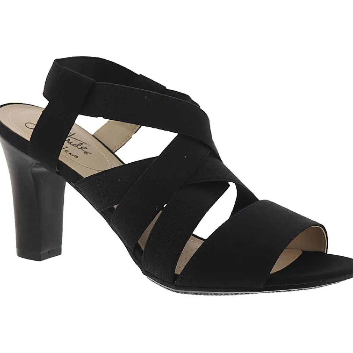 Charlotte Slip on Ankle Strap Heels