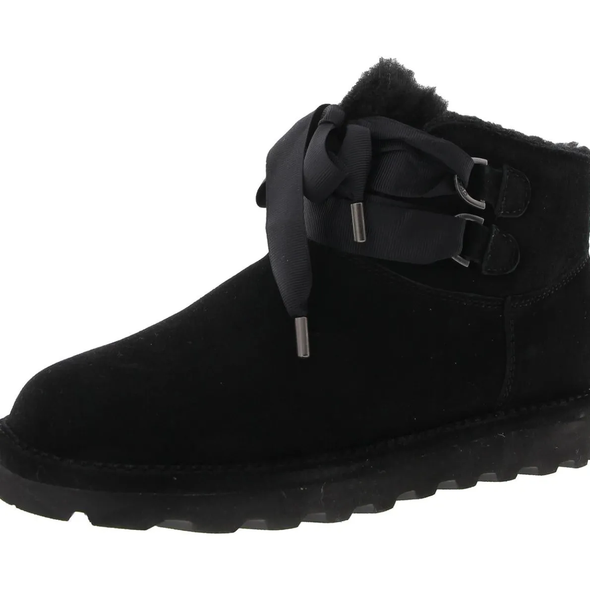 2946W Logo Leather Ankle Boots