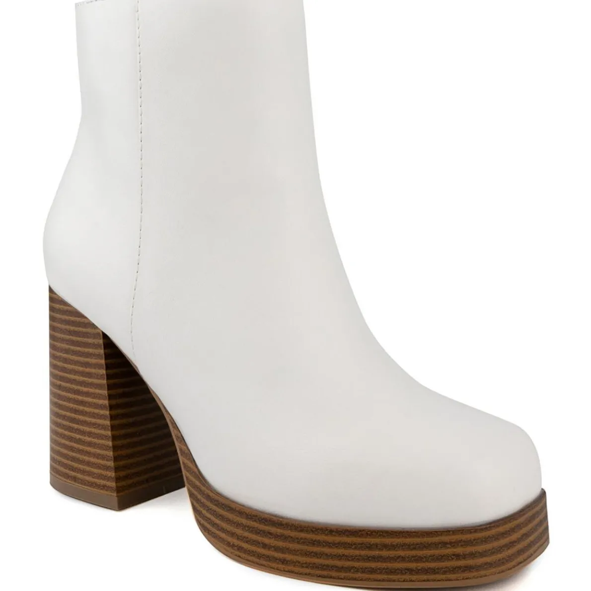 Warrant Zipper Booties